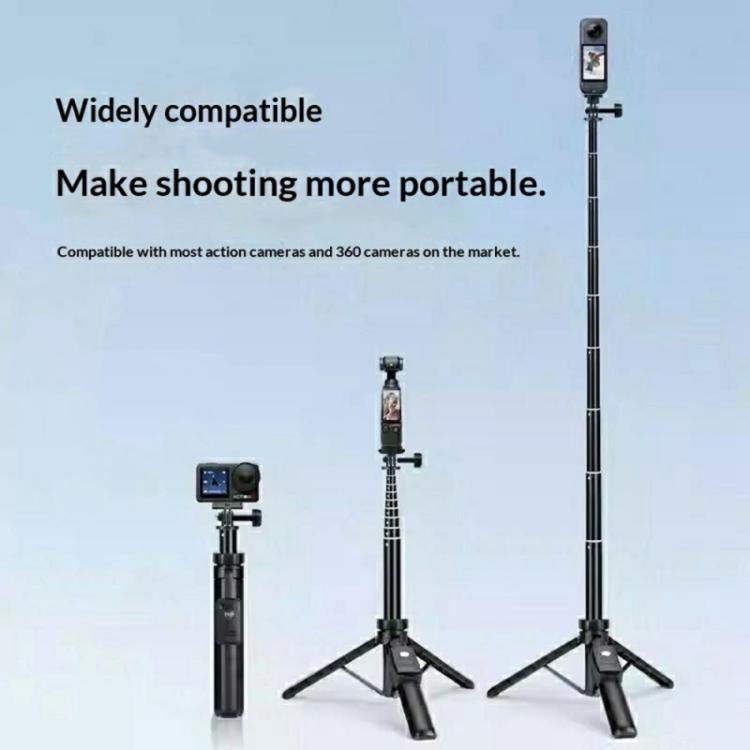 Trípode para palo selfie YUNTENG VCT-363 con 3 postes de extensión para smartphones y Pocket — imagen 3