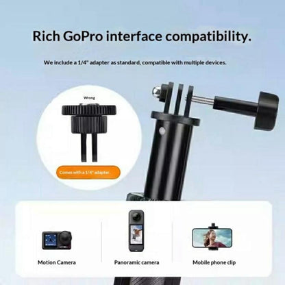 Trípode para palo selfie YUNTENG VCT-363 con 3 postes de extensión para smartphones y Pocket — imagen 4