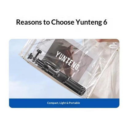 Trípode para palo selfie YUNTENG VCT-363 con 3 postes de extensión para smartphones y Pocket — imagen 6