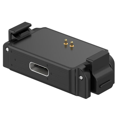 Base de carga con adaptador de rosca de 1/4 de liberación rápida, compatible con Action 6 (no compatible con carga) (negro)…