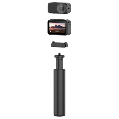 Base de carga con adaptador de rosca de 1/4 de liberación rápida, compatible con Action 6 (no compatible con carga) (negro)…