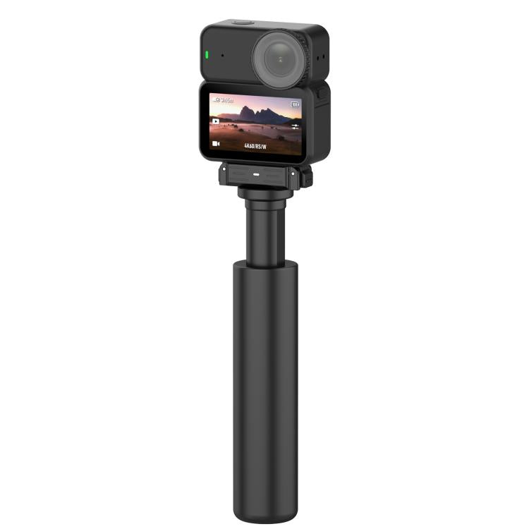 Base de carga con adaptador de rosca de 1/4 de liberación rápida, compatible con Action 6 (no compatible con carga) (negro)…