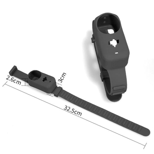 Correa de expansión de silicona para cámara deportiva Osmo Nano Thumb (negra) para DJI Osmo — imagen 2