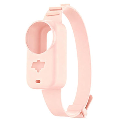 Correa de expansión de silicona para cámara deportiva Osmo Nano Thumb (rosa) para DJI Osmo