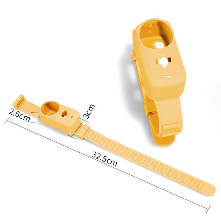 Correa de expansión de silicona para cámara deportiva Osmo Nano Thumb (amarilla) para DJI Osmo — imagen 2