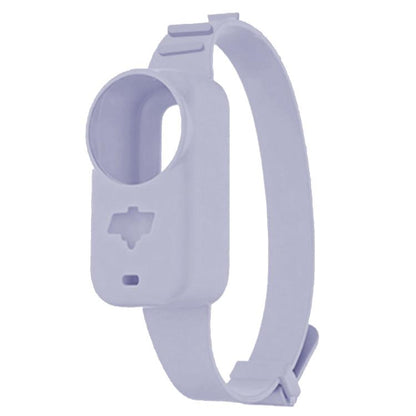 Correa de expansión de silicona para cámara deportiva Osmo Nano Thumb (morado) para DJI Osmo