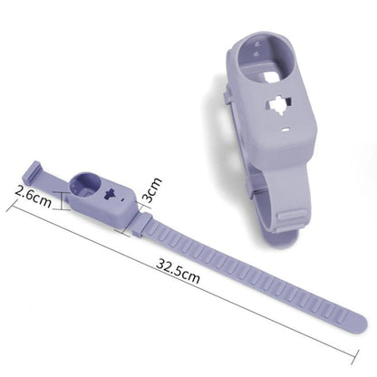 Correa de expansión de silicona para cámara deportiva Osmo Nano Thumb (morado) para DJI Osmo — imagen 2