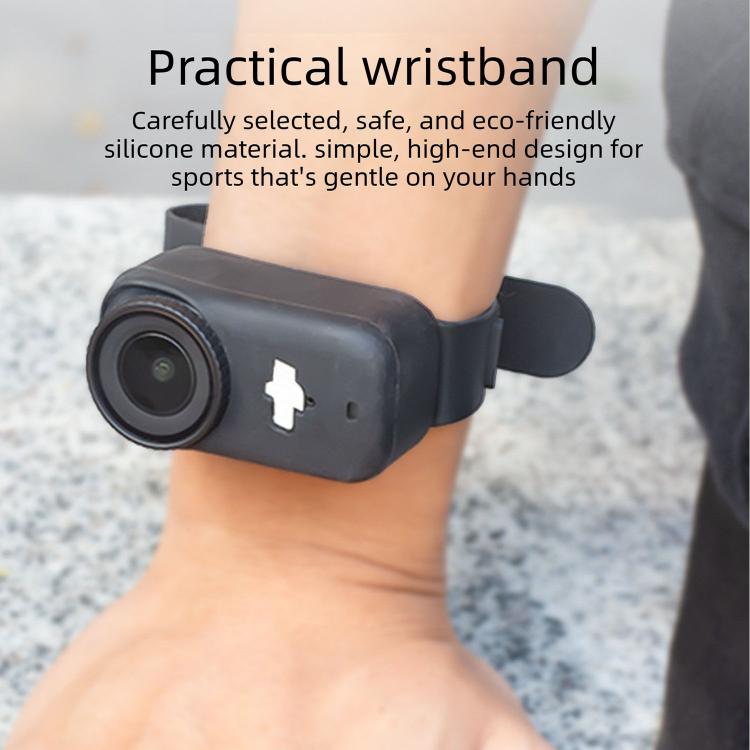 Correa de expansión de silicona para cámara deportiva Osmo Nano Thumb (gris) para DJI Osmo — imagen 5