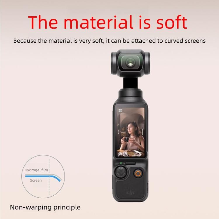 Película de hidrogel EPU suave de ultra alta definición para DJI Osmo Pocket 4 (5 unidades) — imagen 5