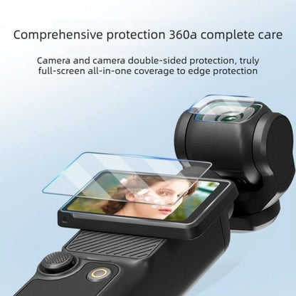 3 láminas de protección antiarañazos para la pantalla de la cámara, estilo: cristal antirreflectante AR para DJI Osmo Pocket…