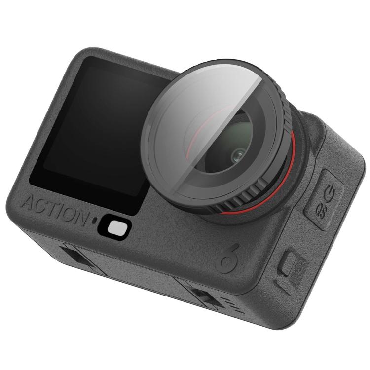 Filtro Para la cámara, UV, protector de cristal para DJI Osmo Action 6 (negro) — imagen 4