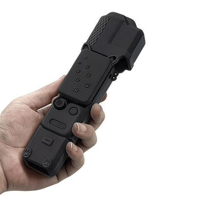 Funda protectora de silicona 4 en 1 de cuerpo completo para DJI Osmo Pocket 4 (negra)