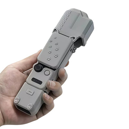 Funda protectora de silicona 4 en 1 para DJI Osmo Pocket 4 (gris)