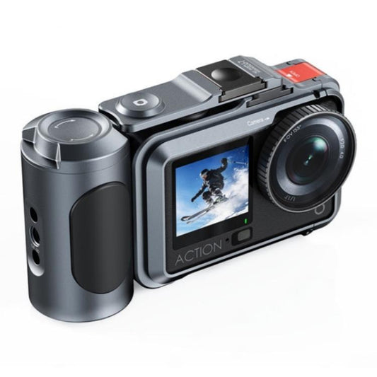 Cubierta DJ-6, magnética desmontable para la jaula de la cámara para DJI Osmo Action 6 (gris)