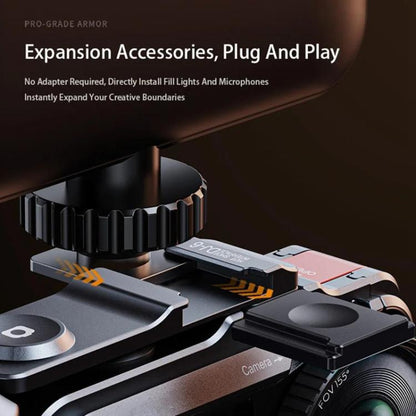 Cubierta DJ-6, magnética desmontable para la jaula de la cámara para DJI Osmo Action 6 (negra) — imagen 7