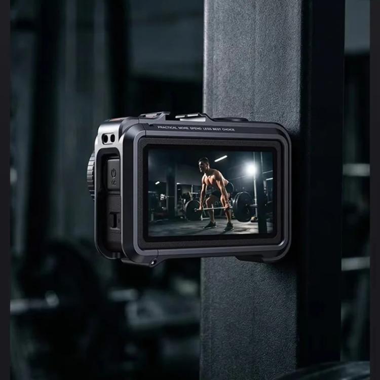 Cubierta DJ-6, magnética desmontable para la jaula de la cámara para DJI Osmo Action 6 (negra) — imagen 9