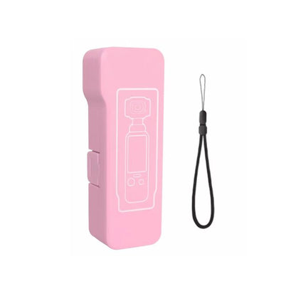 Funda protectora corta anticaídas, antiarañazos y a prueba de golpes para DJI Osmo Pocket 4 (rosa)