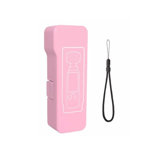 Funda protectora corta anticaídas, antiarañazos y a prueba de golpes para DJI Osmo Pocket 4 (rosa)