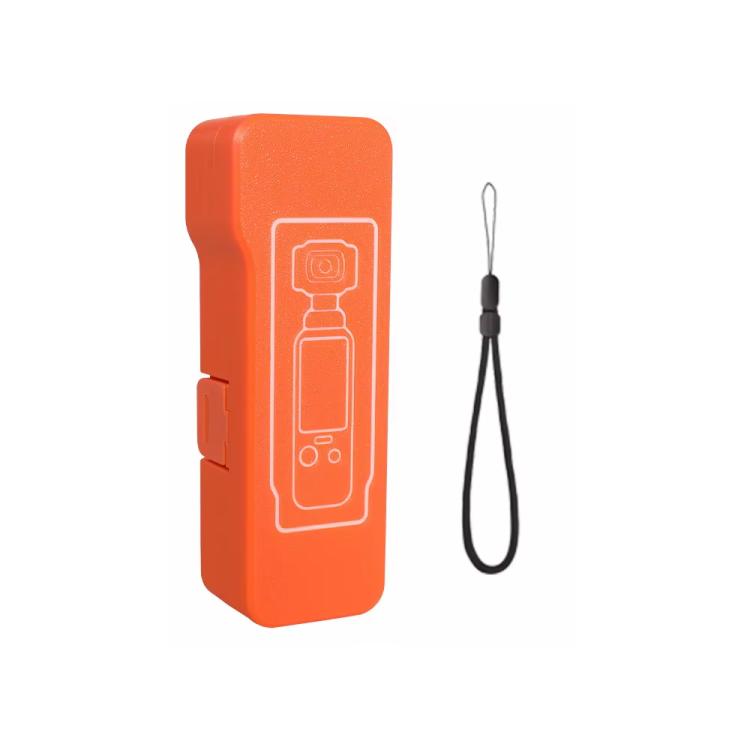 Funda protectora corta anticaídas, antiarañazos y a prueba de golpes para DJI Osmo Pocket 4 (naranja)