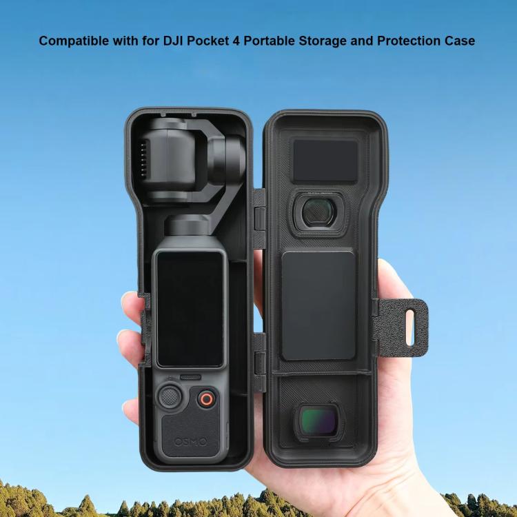Funda protectora abatible larga, anticaídas, antiarañazos y a prueba de golpes para DJI Osmo Pocket 4 (rosa) — imagen 3