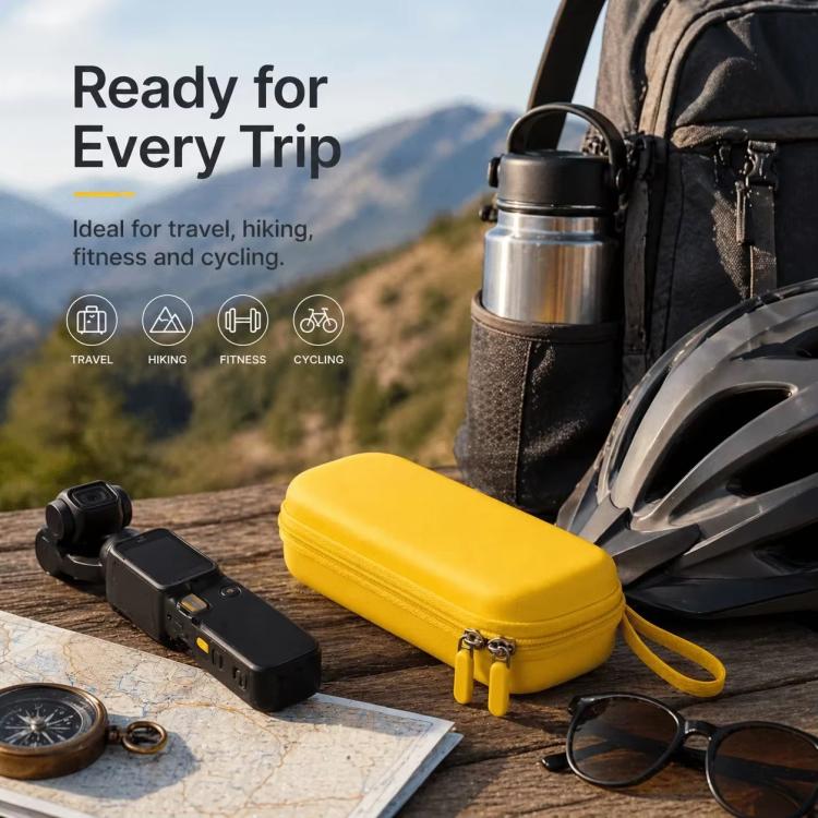 Bolsa organizadora protectora rígida de EVA para DJI Osmo Pocket 4 (gris) — imagen 6