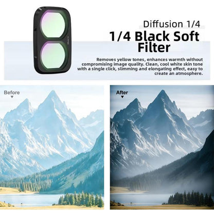 Filtros polarizadores circulares (CPL) para lentes de cámara 4P para DJI Osmo Pocket — imagen 3