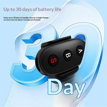 Control remoto Bluetooth de 3 botones D09, Insta360, GoPro y otras cámaras de acción y teléfonos inteligentes (gris) — image…