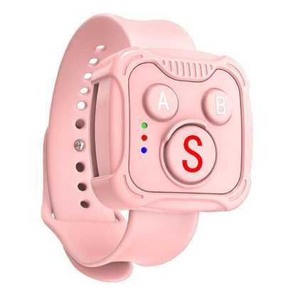 Control remoto inalámbrico Bluetooth D10 para cámaras de acción, GoPro e Insta360 (rosa)