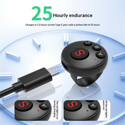 Anillo de control remoto Bluetooth D11 para cámaras de acción Action, GoPro e Insta360 (blanco) — imagen 6