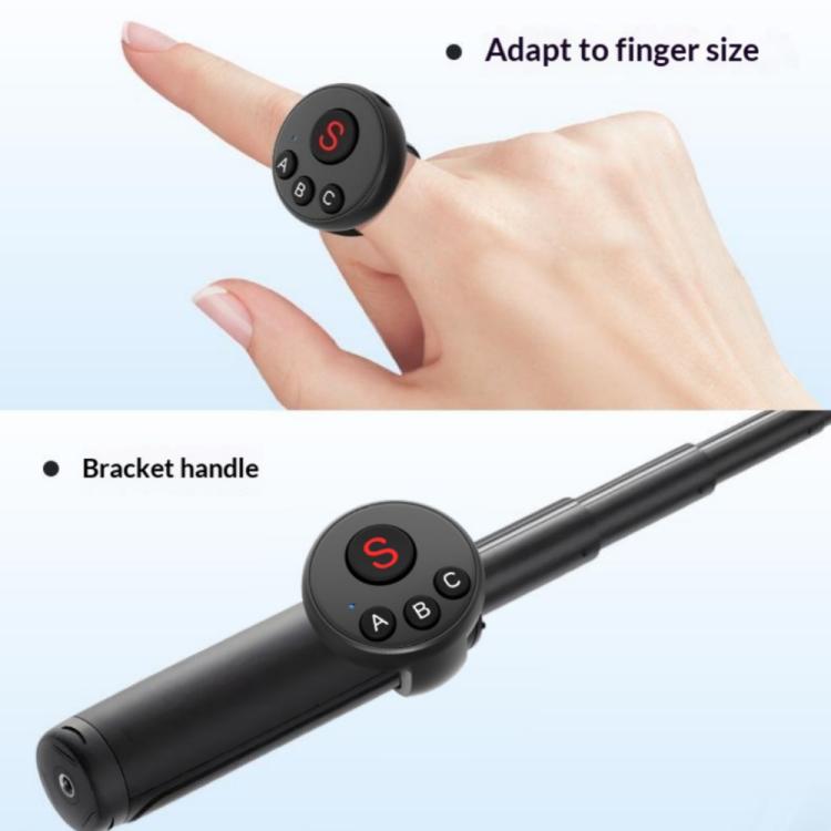 Anillo de control remoto Bluetooth D11 para cámaras de acción Action, GoPro e Insta360 (Negro) — imagen 10