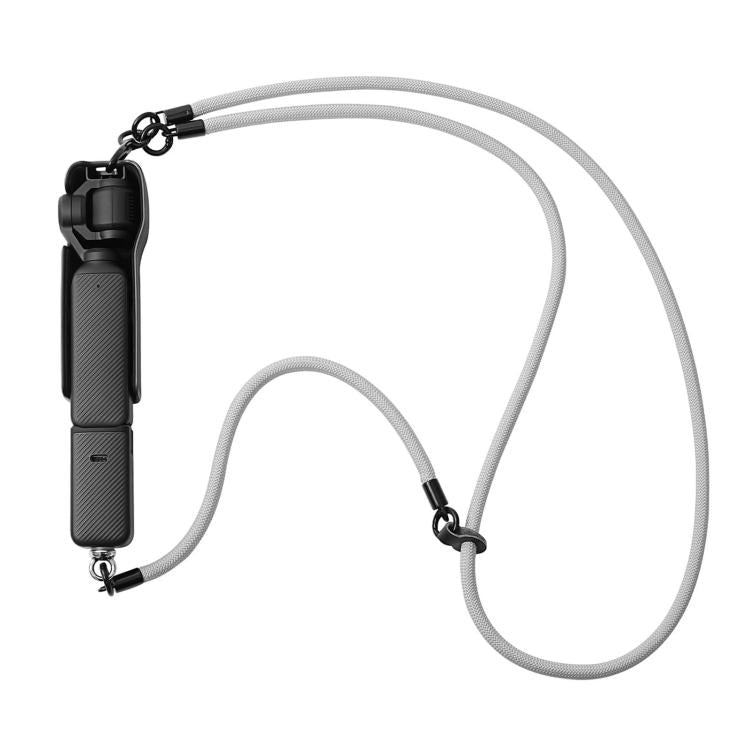 Correa extraíble antipérdida 3 en 1 para cámara /3 para DJI Osmo Pocket 4 (gris plateado)