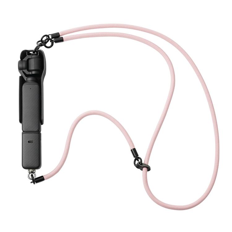 Correa extraíble antipérdida 3 en 1 para cámara /3 para DJI Osmo Pocket 4 (rosa claro)