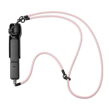 Correa extraíble antipérdida 3 en 1 para cámara /3 para DJI Osmo Pocket 4 (rosa claro)