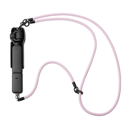 Correa extraíble antipérdida 3 en 1 para cámara /3 para DJI Osmo Pocket 4 (morado claro)