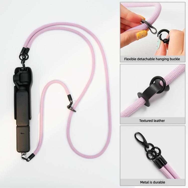 Correa extraíble antipérdida 3 en 1 para cámara /3 para DJI Osmo Pocket 4 (Amarillo) — imagen 3
