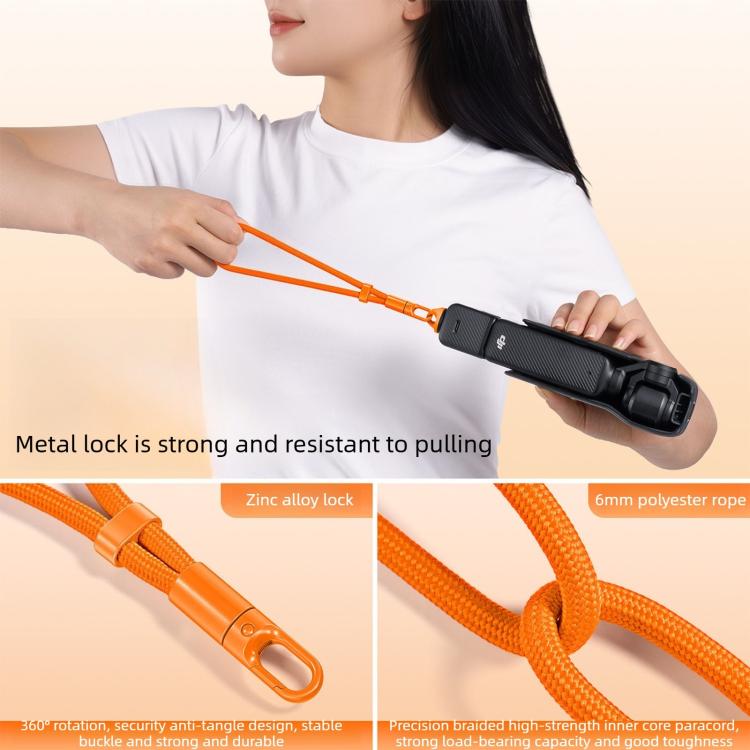 Correa de muñeca ajustable con bloqueo automático y antipérdida para cámara / 3 para DJI Osmo Pocket 4 (azul zafiro) — image…
