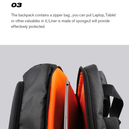 Mochila de nylon impermeable portátil de viajes al Air libre StarRC para DJI Mavic 2 — imagen 12