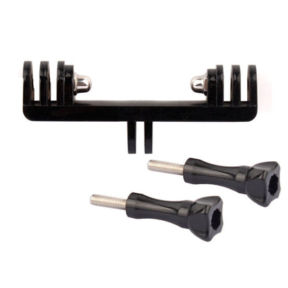 Soporte doble con adaptador de montaje de tornillo para GoPro Hero11 Black/HERO10 Black/9 Black/8 Black/7/6/5/5 Session/4 Se…