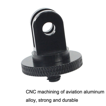 TELESIN aleación de aluminio 1/4 cabezal de transferencia accesorios de cámara deportiva para GoPro HERO11 Black / HERO9 Bla…