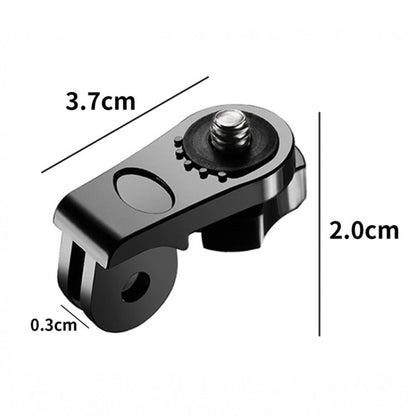 TELESIN AEE Adaptador Tornillo Adaptador Brazo de ajuste para GoPro HERO11 Black / HERO9 Black para DJI Osmo Action 3 — imag…