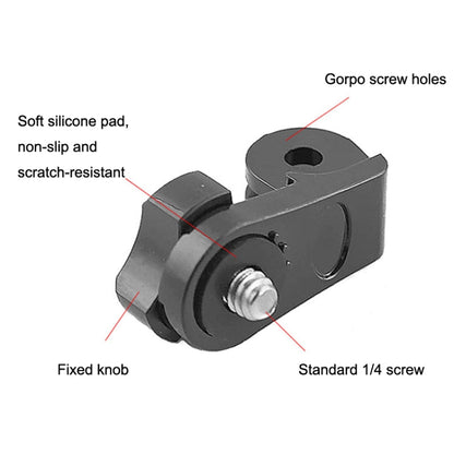 TELESIN AEE Adaptador Tornillo Adaptador Brazo de ajuste para GoPro HERO11 Black / HERO9 Black para DJI Osmo Action 3 — imag…