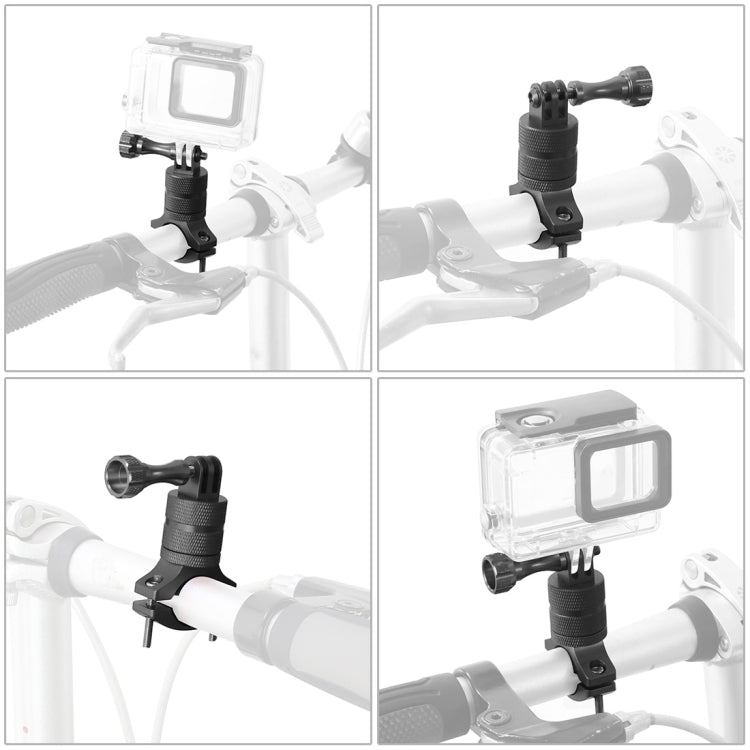 CLIP ALUMINUM ALEAY BICCLE SOPORTO BICKET para cámara de acción para DJI Osmo Action (negro) — imagen 6