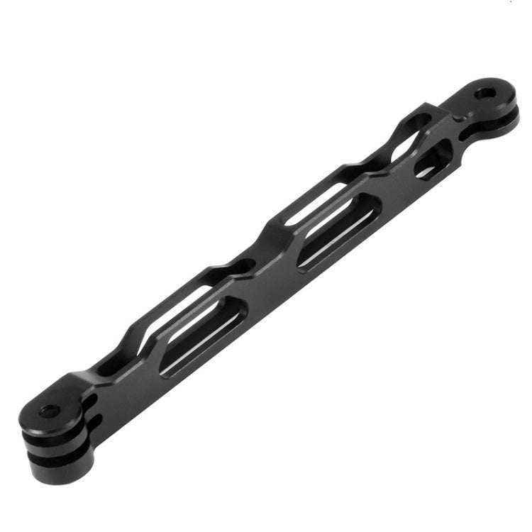 Extensión de la cámara de 16.5 cm brazo de extensión de aluminio para cámara de acción para DJI Osmo Action (negro)