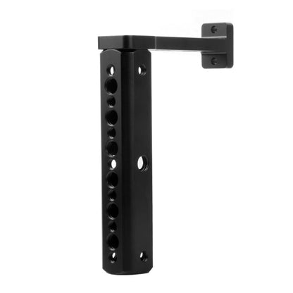 Soporte de soporte Monitor de manual extendido de manillar Monitor de soporte (negro)