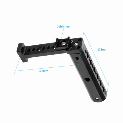 Soporte de soporte Monitor de manual extendido de manillar Monitor de soporte (negro) — imagen 3