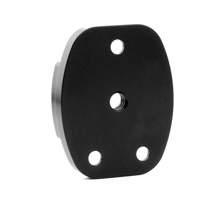 Base de montaje de trípode 4 hoyos de liberación rápida de aluminio para cámara deportiva, color: negro para DJI Osmo Action…