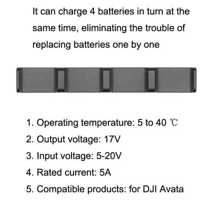 Baterías Cargador Original Charge Housekeeper 4 para DJI Avata — imagen 5