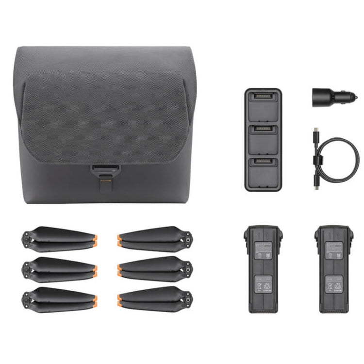 Kit El Original Fly More incluye 2 baterías 100W mayordomo de carga 65W cargador de auto y hélice para DJI Mavic 3