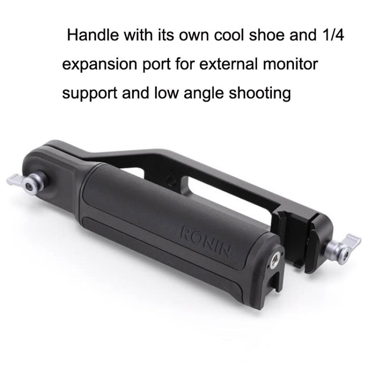Mango adaptador de mano Original / / RS 2 para DJI RSC 2 / RS 3 Pro (negro) para DJI DJI RSC 2, DJI RS 3 Pro — imagen 3