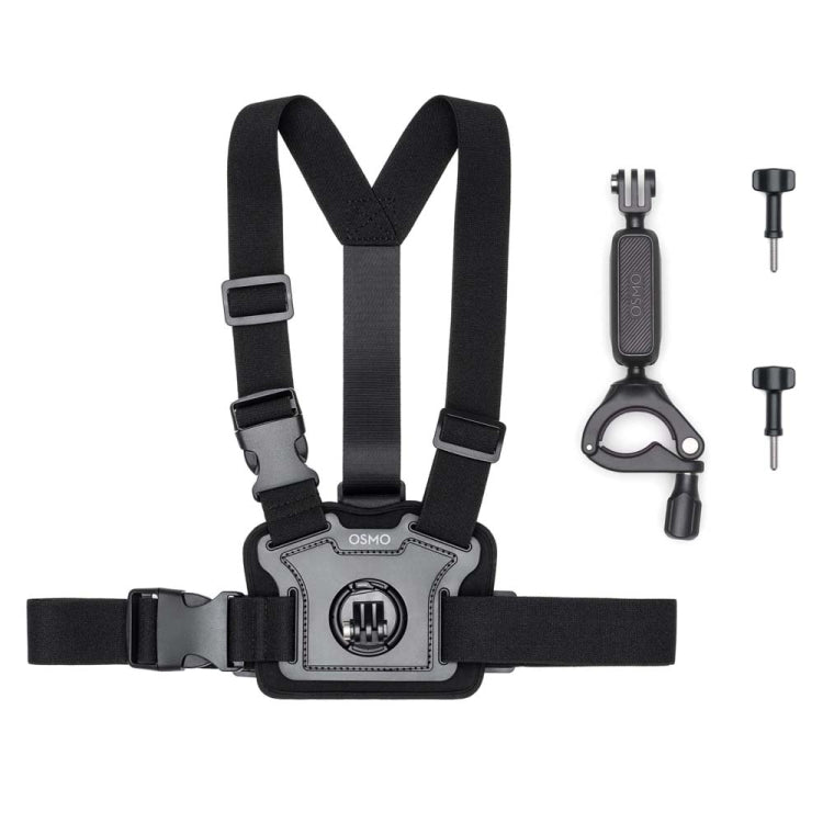 Correa de pecho Original Ciclismo + Kit de abrazadera de manillar para DJI Osmo Action
